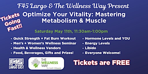 Imagem principal de Optimize Your Vitality: Mastering Metabolism & Muscle