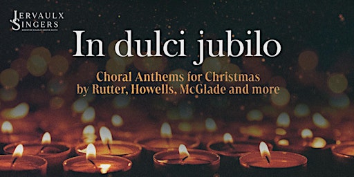 Primaire afbeelding van In dulci jubilo: Choral Anthems for Advent (Coverham)