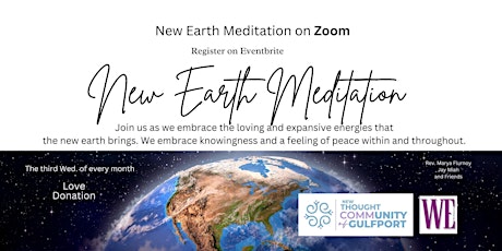 NEW EARTH PEACE MEDITATION - Zoom