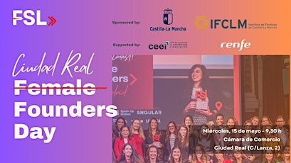 Hauptbild für Female Founders Day (Ciudad Real)