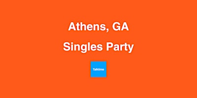 Imagem principal do evento Singles Party - Athens
