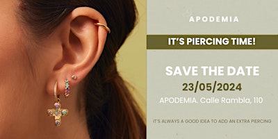 Primaire afbeelding van Piercing Day by Apodemia - Barcelona