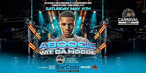 A Boogie Wit   Da  Hoodie  AT   Carnival  BarCode,   Elizabeth NJ !!!'!! primary image