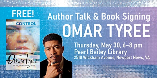Omar Tyree Author Talk and Book Signing primary image