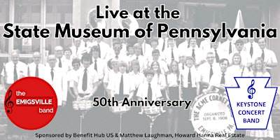 Imagem principal do evento 50th Anniversary Concert: William Penn Memorial Museum