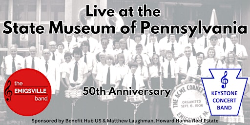 Immagine principale di 50th Anniversary Concert: William Penn Memorial Museum 