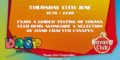 Rum Tasting Evening & Hand Crafted Canapés with Havana Club