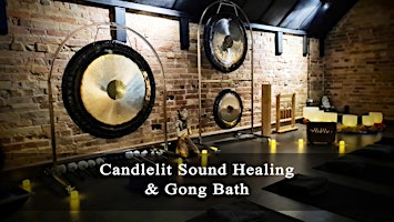 Imagem principal de Full Moon Candle Lit Sound Journey & Gong Bath.