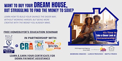 FREE Homebuyer's Education Seminar- In Person or Zoom primary image