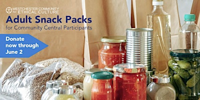 Image principale de Adult Snack Packs for Community Central Participants