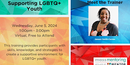 Supporting LGBTQ + Youth primary image