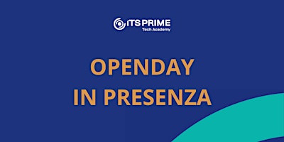 Hauptbild für Open Day in presenza - ITS PRIME