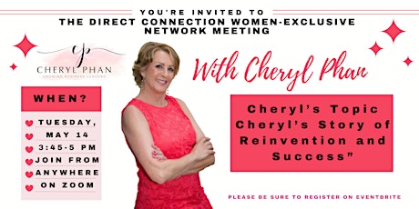 The Direct Connection Women-Exclusive Network Meeting with Cheryl Phan