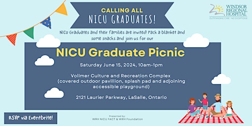 2nd Annual NICU Graduate Picnic primary image