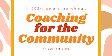 Free Life Coaching Sessions - Pro Bono Coaching Initiative by ECI