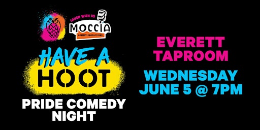 Primaire afbeelding van Have a Hoot!  Night Shift Brewing Pride Comedy Night