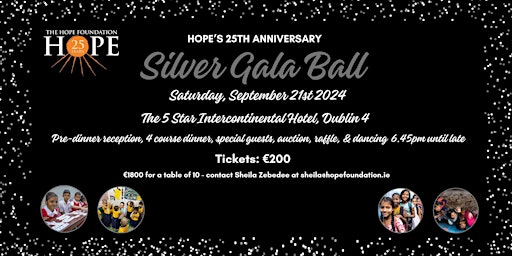 HOPE Silver Gala Ball primary image