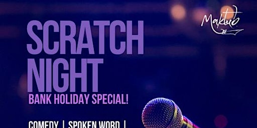 Maktub Scratch Night - June 27th  primärbild
