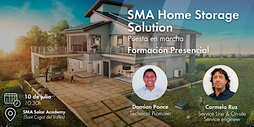 Imagem principal do evento SMA Home Storage Solution: Puesta en marcha