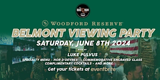 Woodford Reserve Belmont Viewing Party primary image