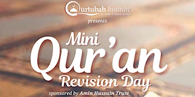 Image principale de Mini Qur'an Revision Day