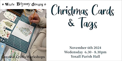 Primaire afbeelding van Christmas cards & tags workshop