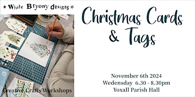 Christmas cards & tags workshop