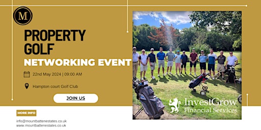 Imagem principal do evento Golf Property Networking Event