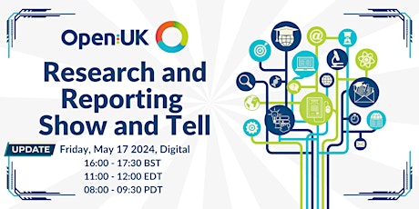 OpenUK Research and Reporting Show and Tell 17 May 2024