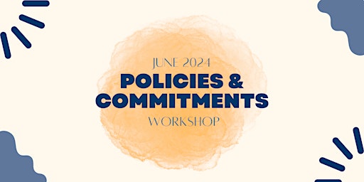 Imagem principal do evento Policies & Commitments Workshop Knoxville, TN