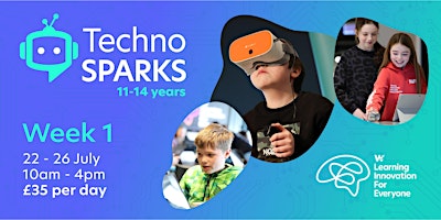 Techno Sparks - Week 1  - 22nd - 26th July 2024  primärbild