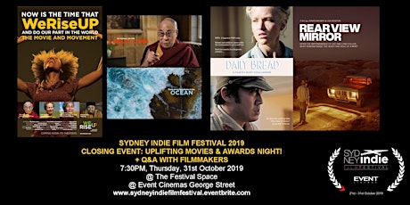Sydney Indie Film Festival 2019 – Uplifting Movies & Awards Night! primary image