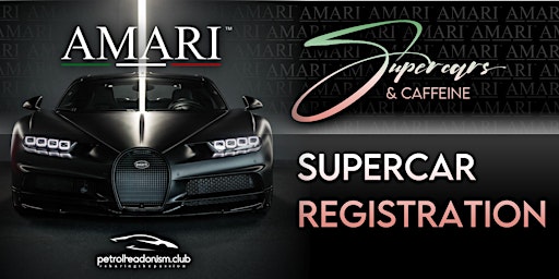 Imagem principal do evento SHOWCAR - SUPERCARS & CAFFEINE North at AMARI SUPERCARS