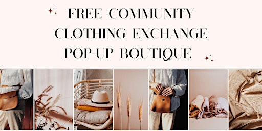 FREE Community Clothing Exchange Pop-Up Boutique  primärbild
