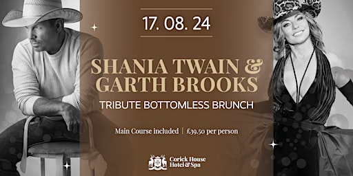 Imagem principal do evento Shania Twain & Garth Brooks Tribute Bottomless Brunch