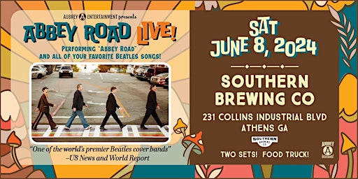 Immagine principale di Abbey Road LIVE! - Beatles Tribute at Southern Brewing Company 