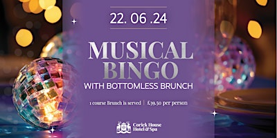 Imagem principal do evento Musical Bingo Bottomless Brunch