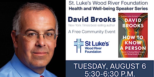St. Luke's Wood River Foundation Health and Well-being Speaker Series primary image