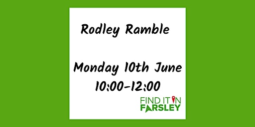 Imagem principal do evento Rodley Ramble - Business Networking