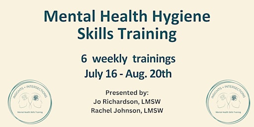 Mental Health Hygiene - Skills Training primary image