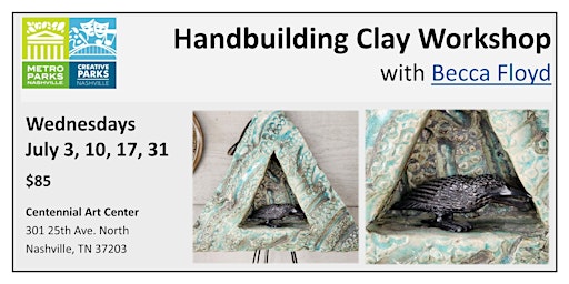 Image principale de Handbuilding Clay Workshop  with Becca Floyd