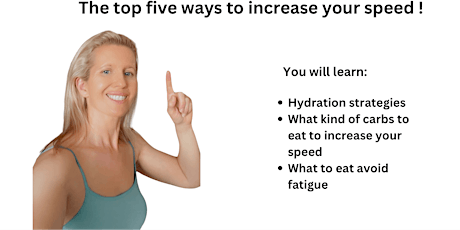 The top five ways to increase your speed