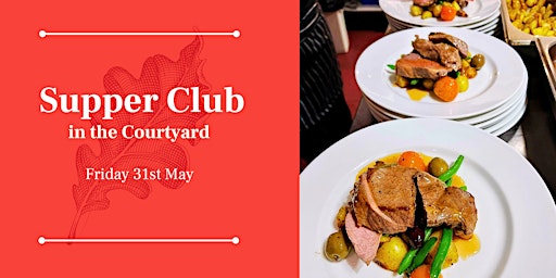 Imagem principal do evento May Supper Club at Mount Stuart, 5.30pm Sitting