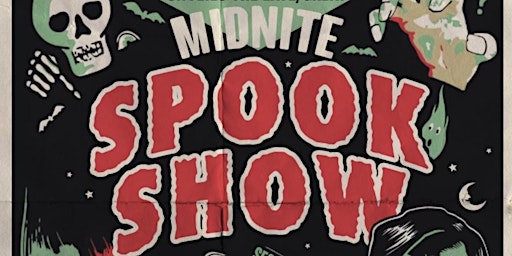 Primaire afbeelding van THE LATE GREAT MIDNITE SPOOK SHOW - Multimedia Presentation by Rob Zabrecky