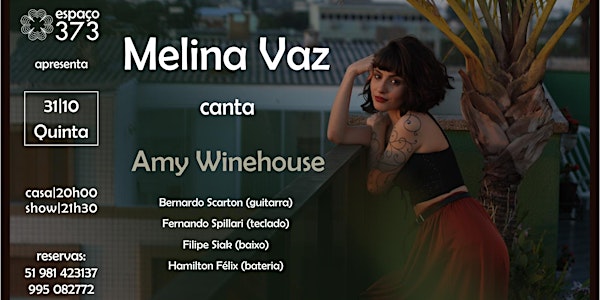 Melina Vaz canta Amy Winehouse