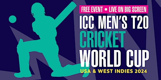 Imagem principal do evento ICC Men's T20 Cricket World Cup 2024 Fan Park