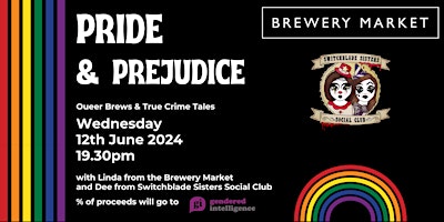 Immagine principale di Pride & Prejudice: Queer Brews & True Crime Tales 