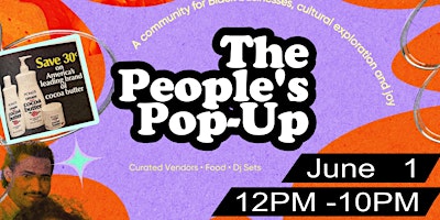 Imagem principal do evento The People’s Pop-Up