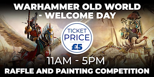 Imagem principal do evento Warhammer Old World - Welcome Day