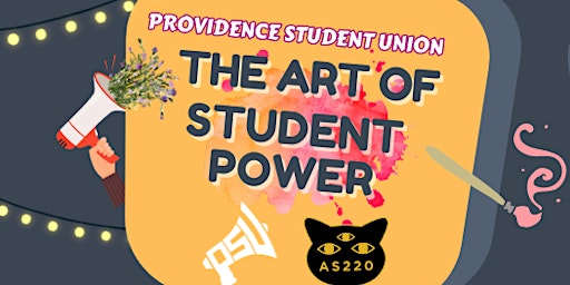 Imagem principal do evento The Art of Student Power